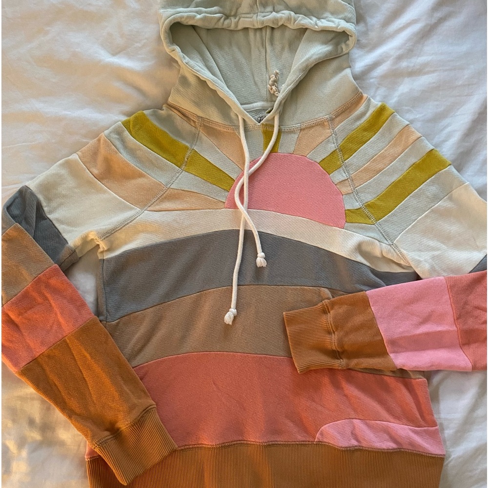NWOT Faherty sunrise hoodie women’s size xs